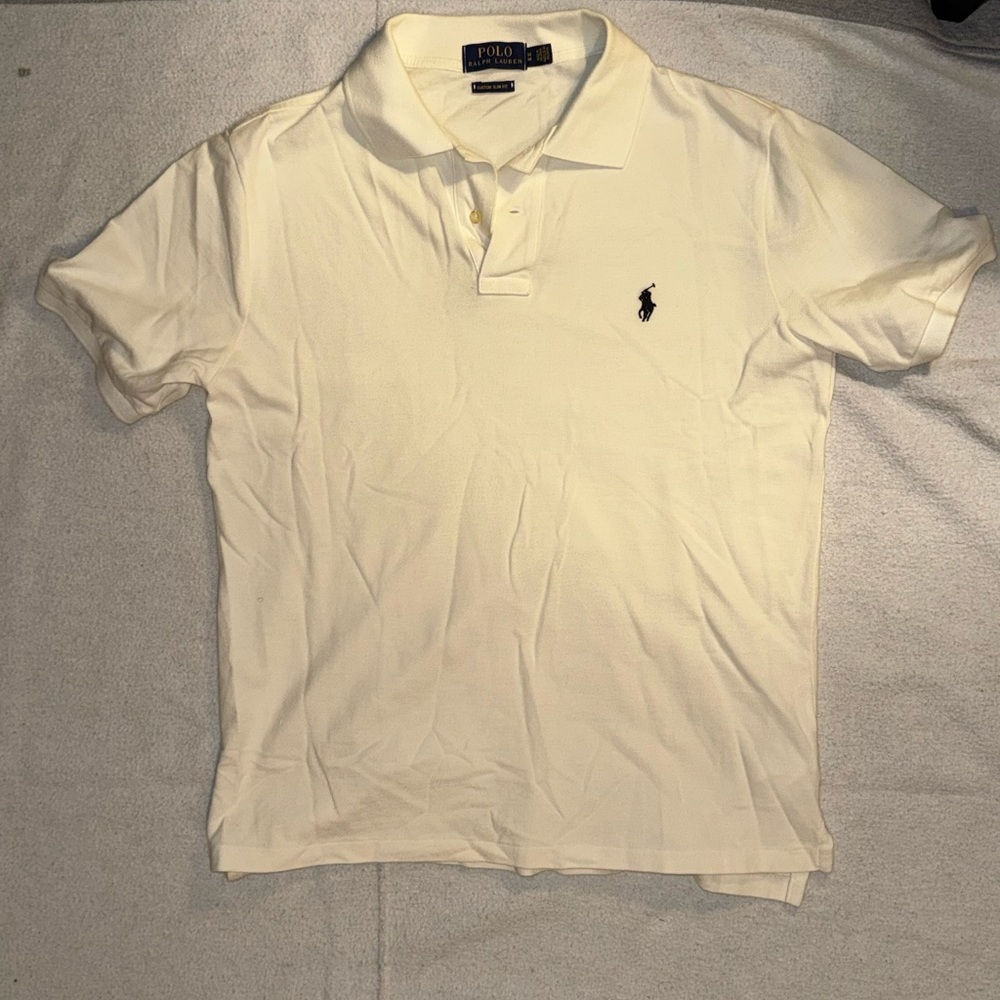 Ralph Lauren Polo Short Sleeve Polo White Medium